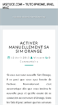 Mobile Screenshot of iastuce.com